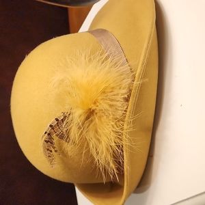 Glenover 💯 Wool Hat, Flapper Era, Quality, Made In Poland💃